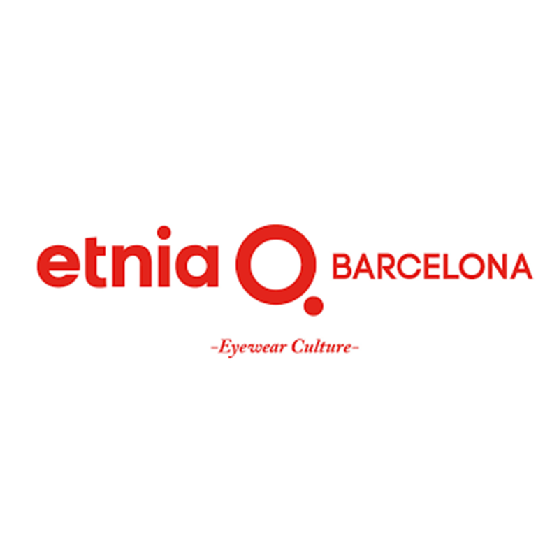 Logo d'Etnia Barcelona, fabricant de lunettes innovantes et colorées