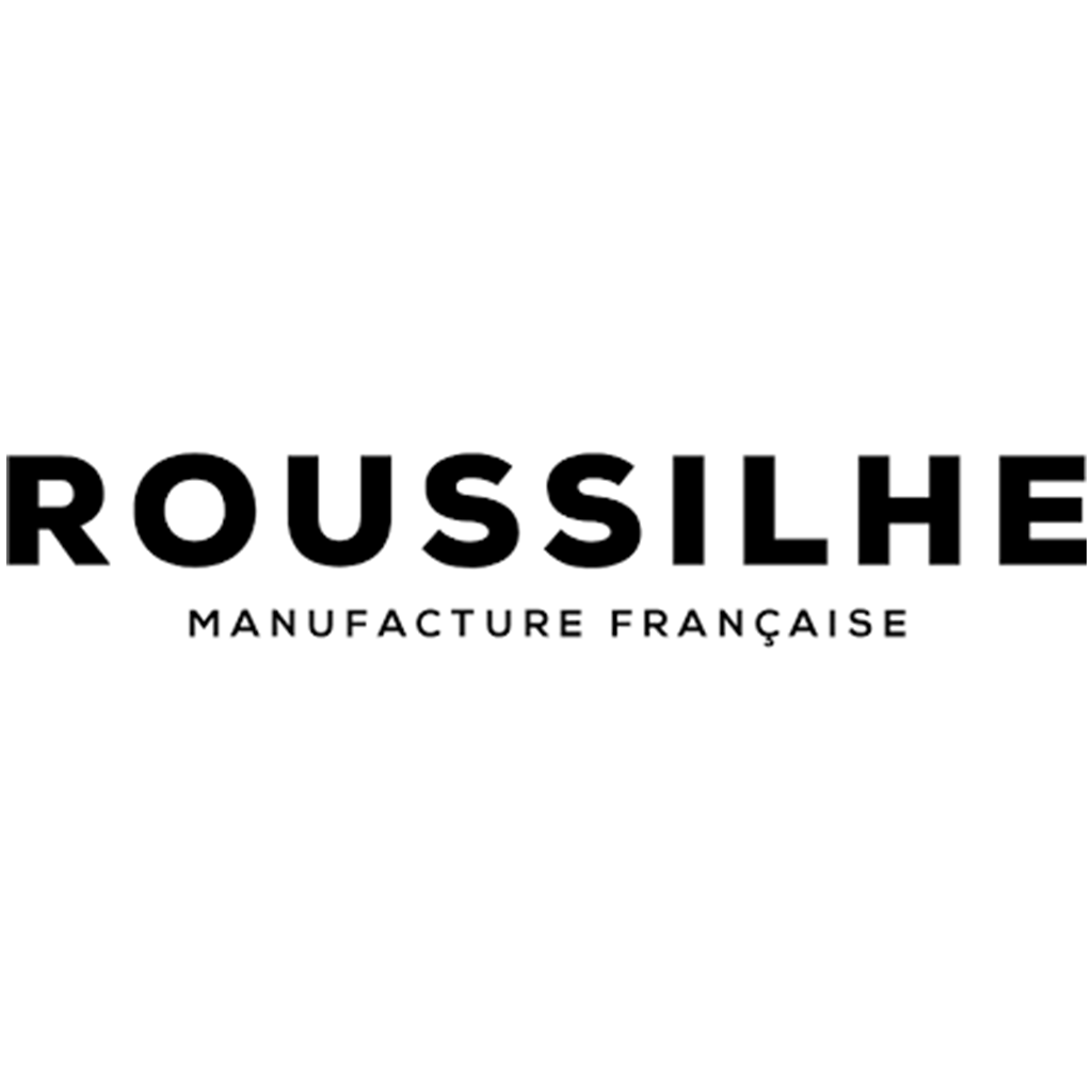 Logo Roussilhe Manufacture Française - Créateurs chez LUNÉO Opticiens