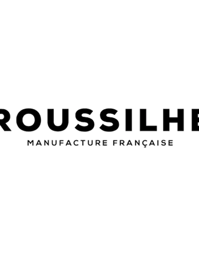 Logo de Roussilhe, fabricant français de lunettes de haute qualité