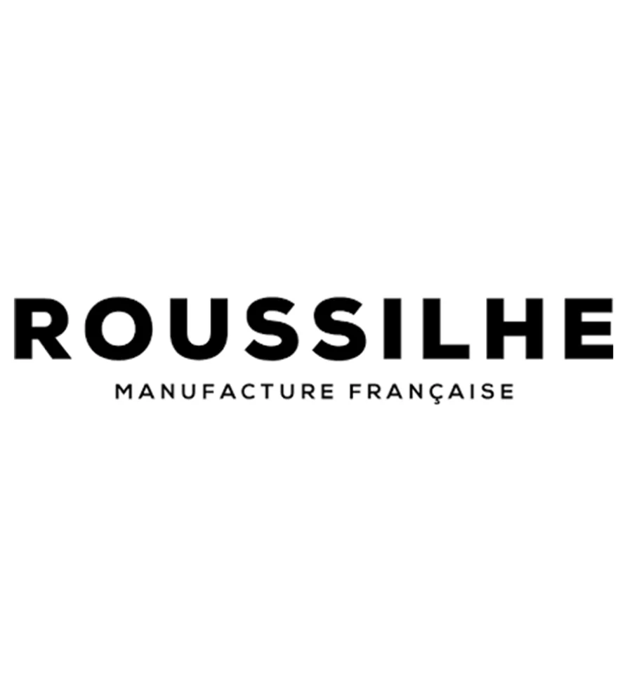 Logo de Roussilhe, fabricant français de lunettes de haute qualité